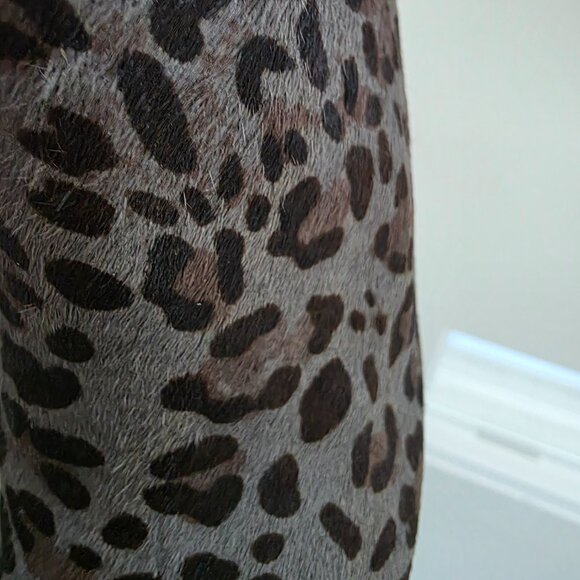 Vince Camuto Leopard Print Calf Hair Booties ๐โจ Size 5 - Picture 15 of 15